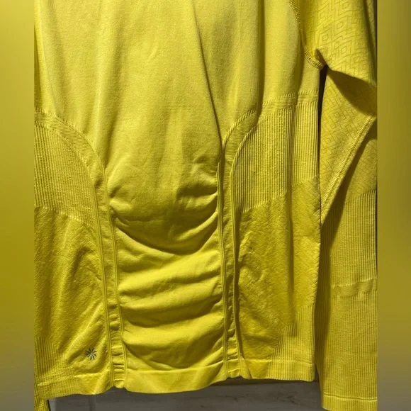 Athleta Yellow Hoodie Size Medium - Picture 4 of 8